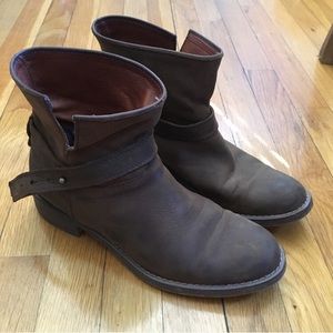Madewell leather Ankle Boots